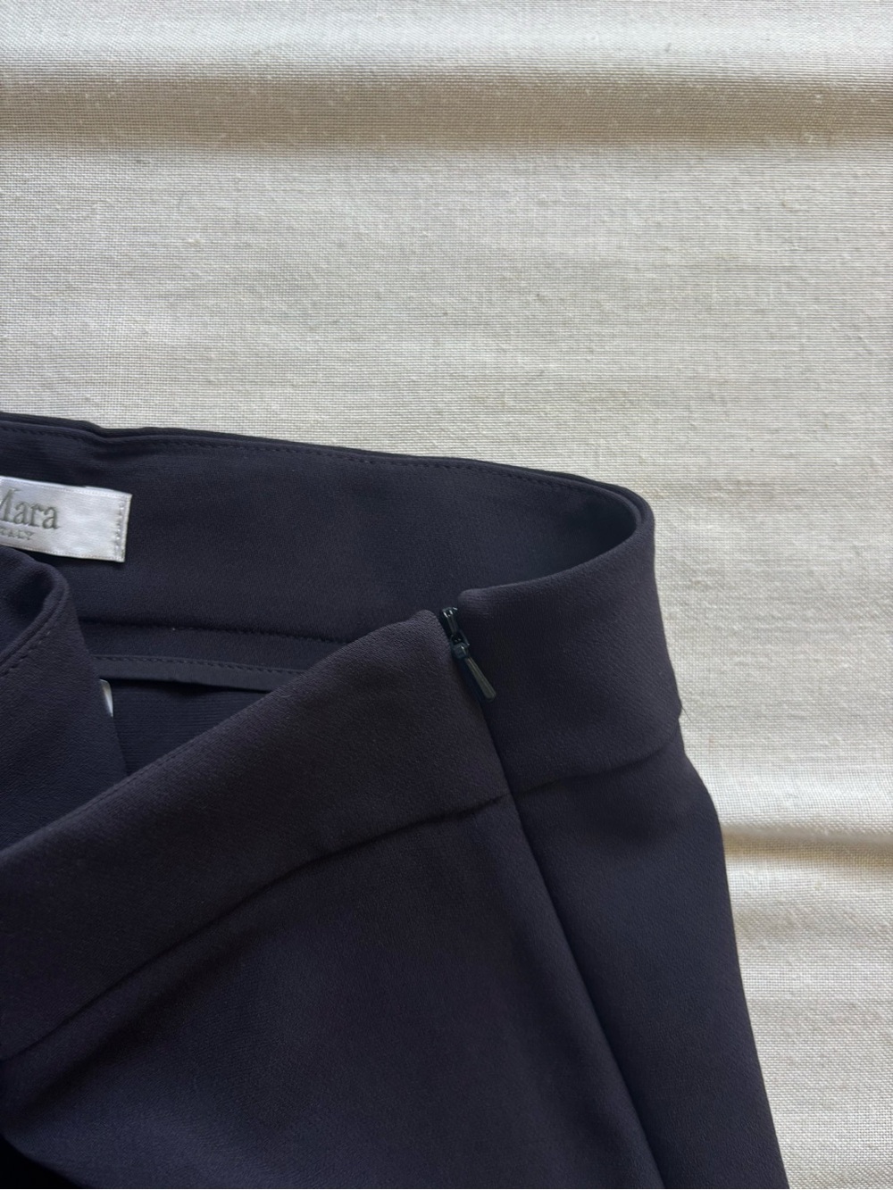 NWT Max Mara Guglia Navy Tailored Trousers Size 10 Made in Italy - Picture 9 of 13